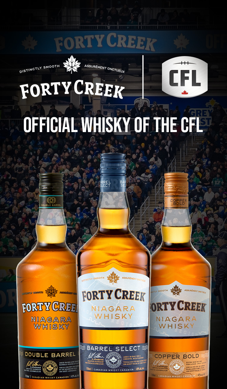 Forty Creek Whisky x CFL Mobile